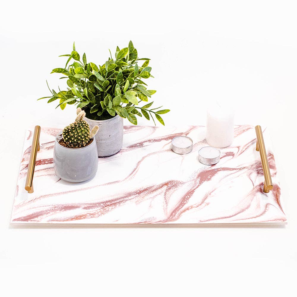 Resin Serving Trays & Lazy Susans