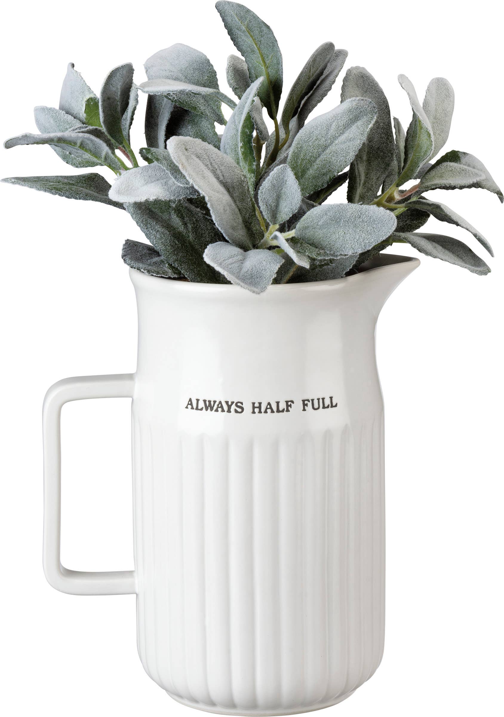 Always Half Full Large Pitcher