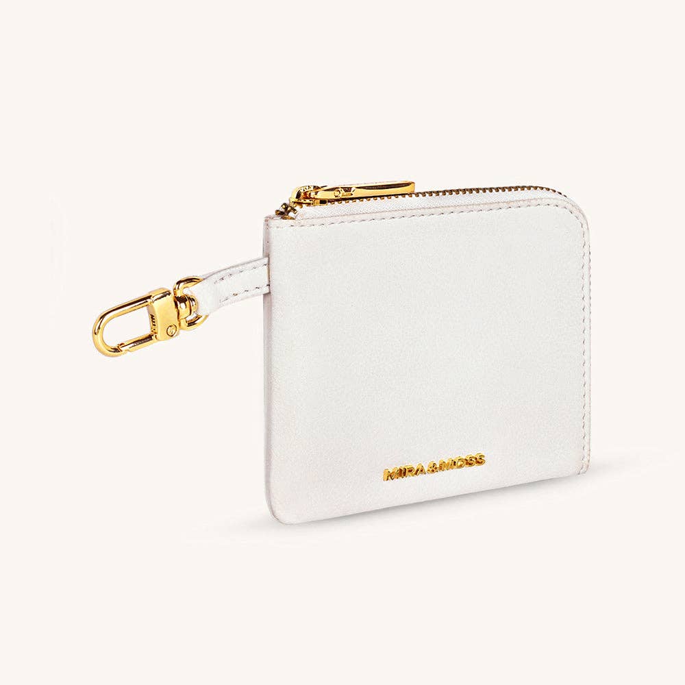 Mira & Moss Nova Compact Wallet - Ivory