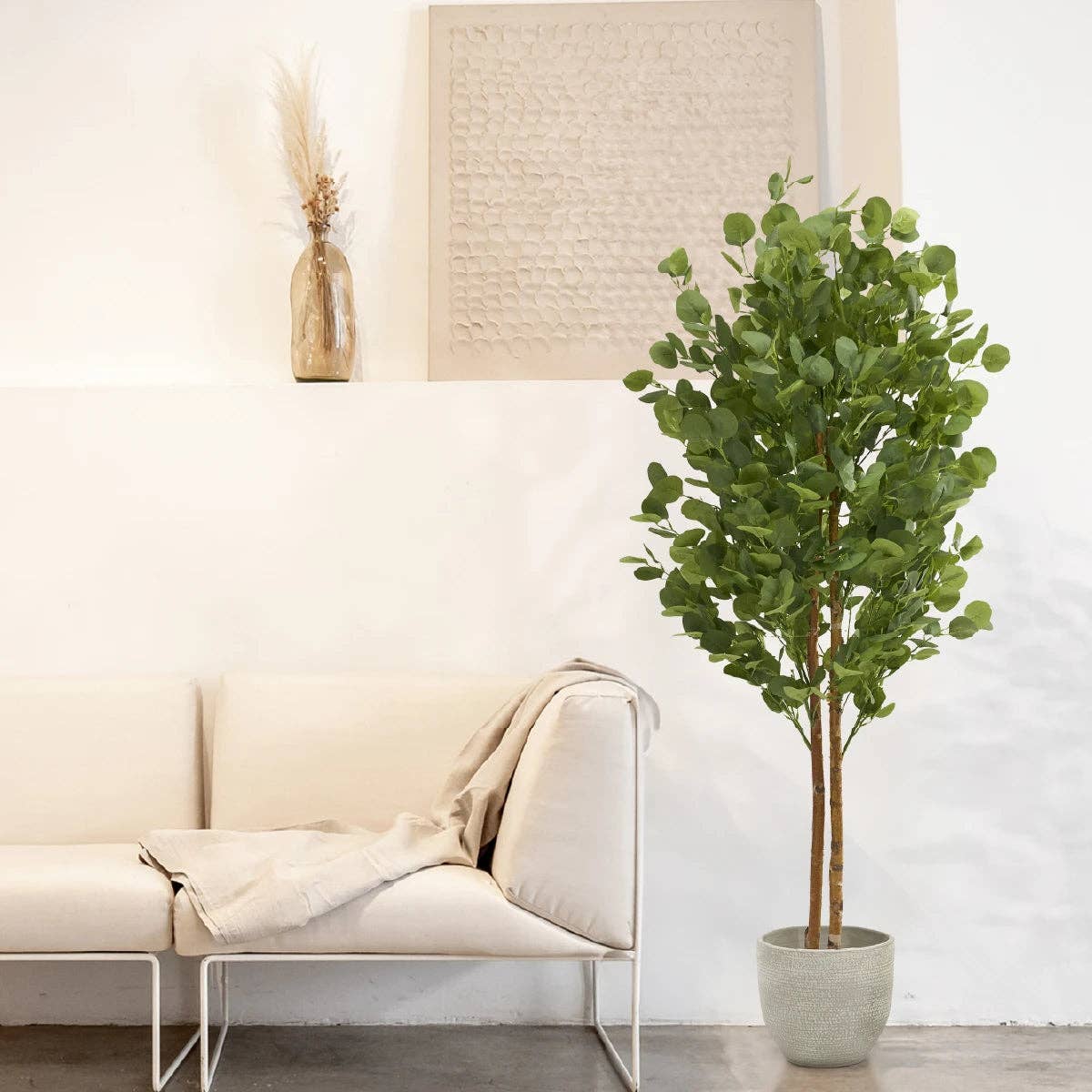 5' Artificial Eucalyptus Tree
