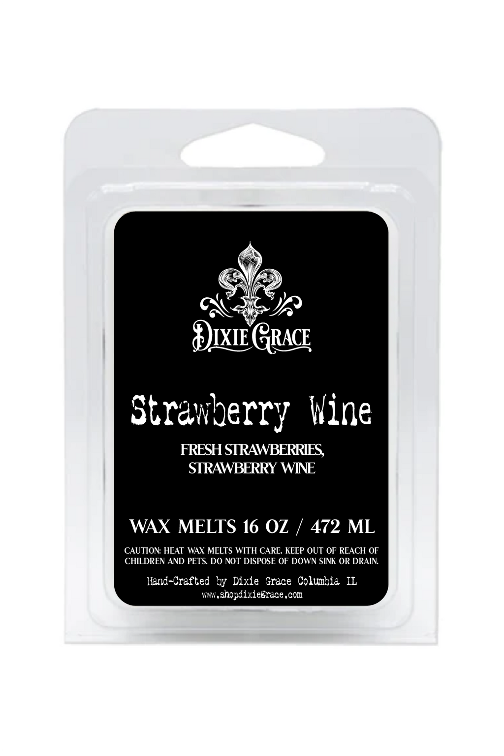 Strawberry Wine - 3 oz Wax Melts