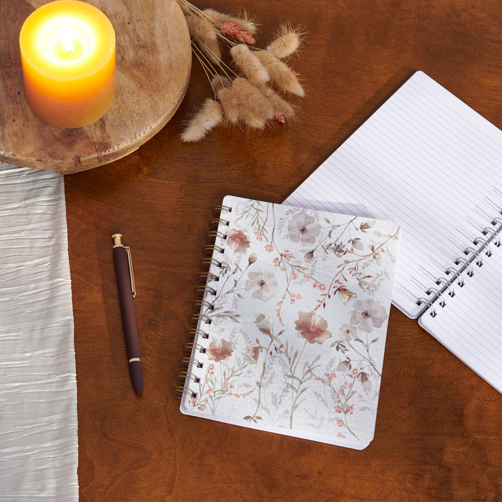 Cottage Garden Spiral Notebook