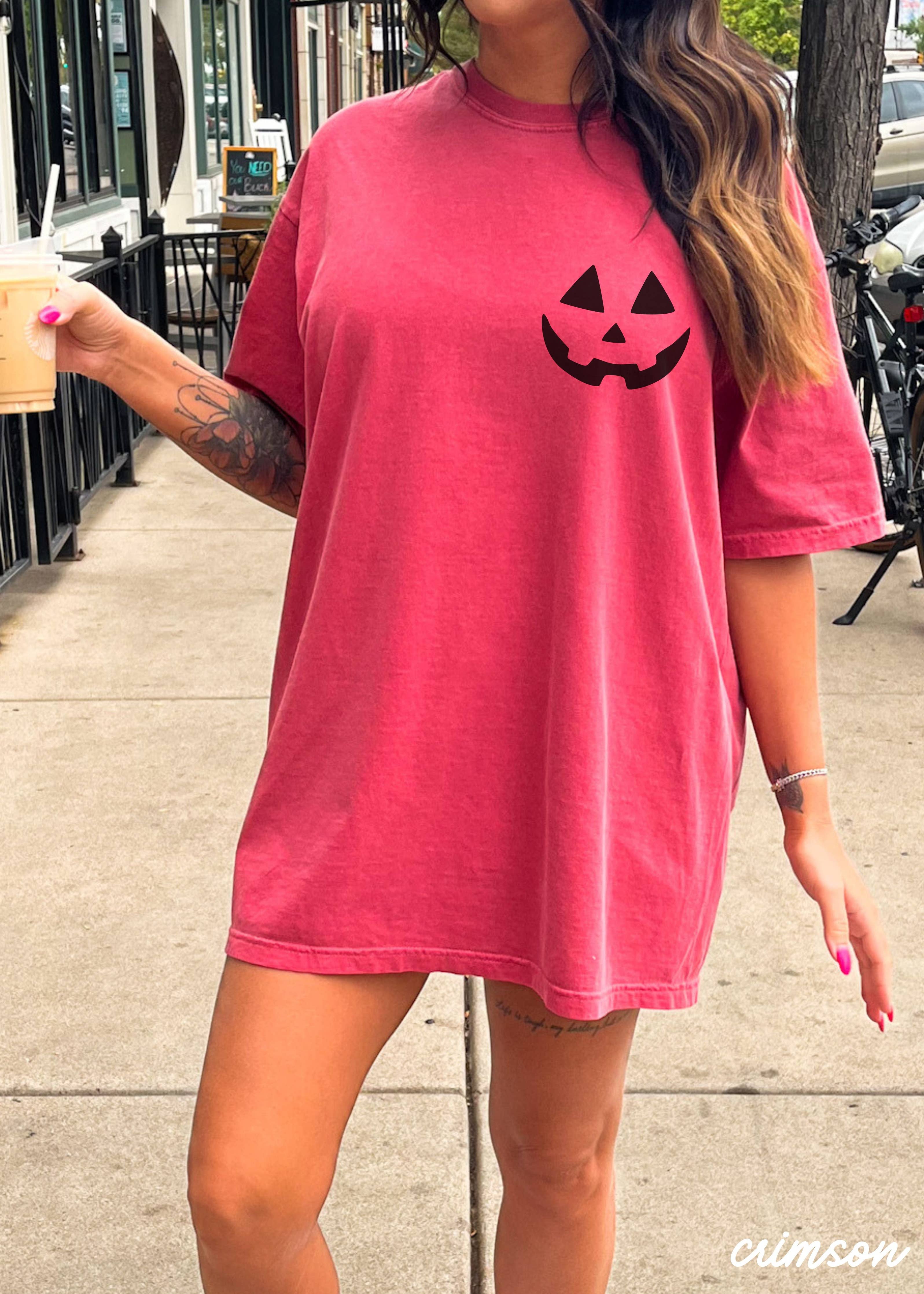 Jack-O-Lantern Face Tee Halloween