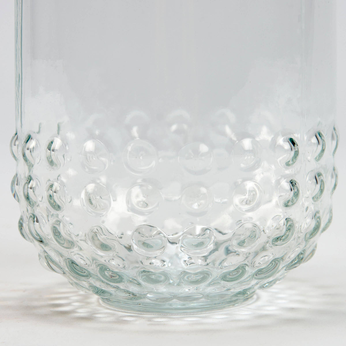 Small Gold Beaded Drinking Glass