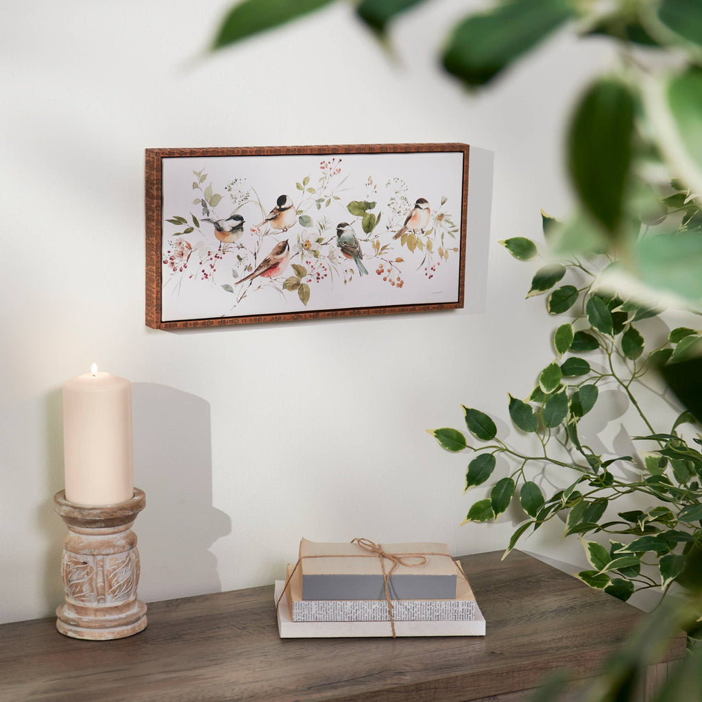 Chickadees Wall Decor