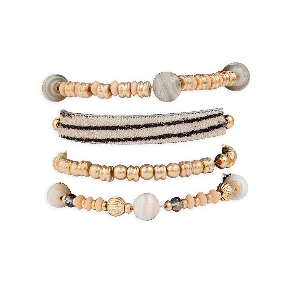 Phaidra Stacked Bracelet Myra Bag