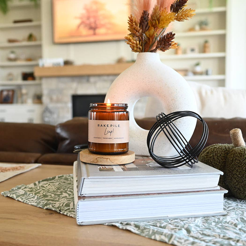 Rake, Pile, Leap | 7 oz Classic Statement Candle