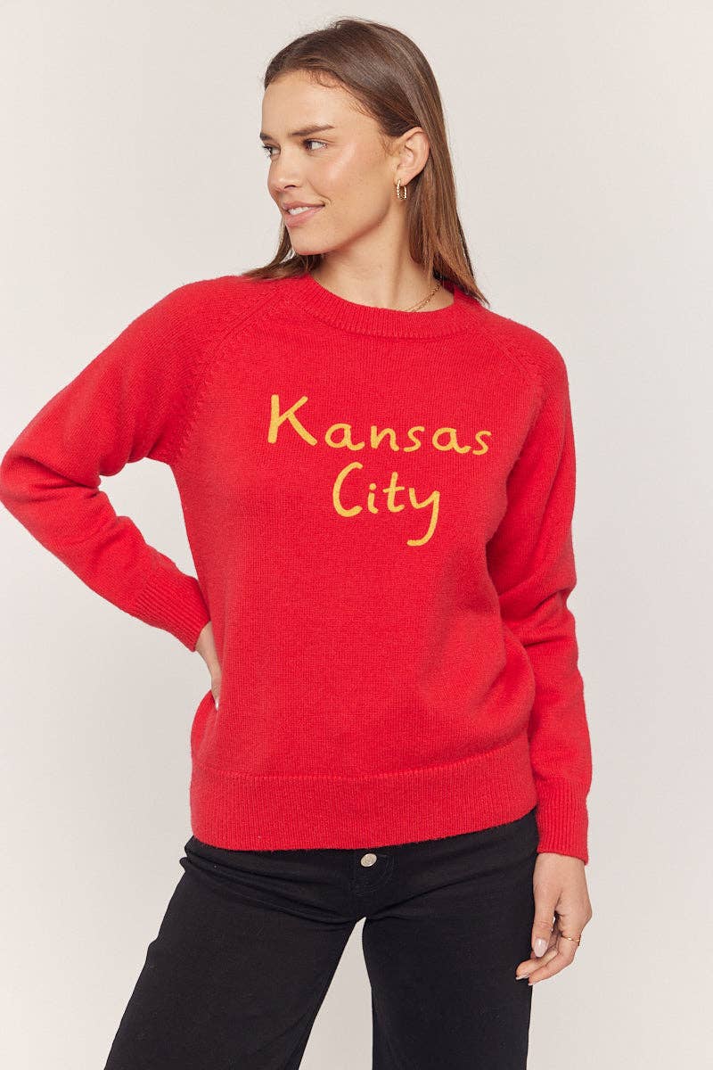 Kansas City Long Sleeve Knit Top