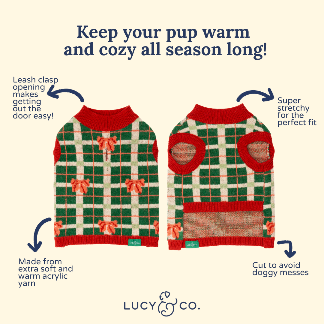 Happy Howlidays Dog Sweater