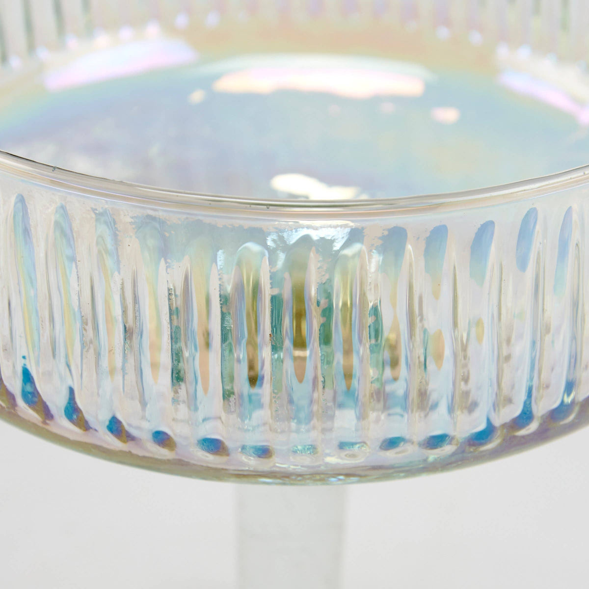 Ribbed Coupe Glass