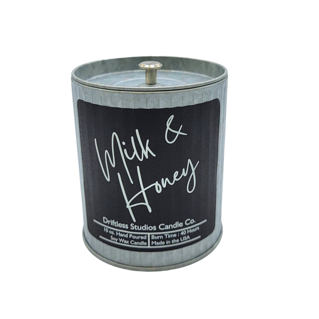 Milk & Honey Soy Wax Candle Scented Farmhouse Candles