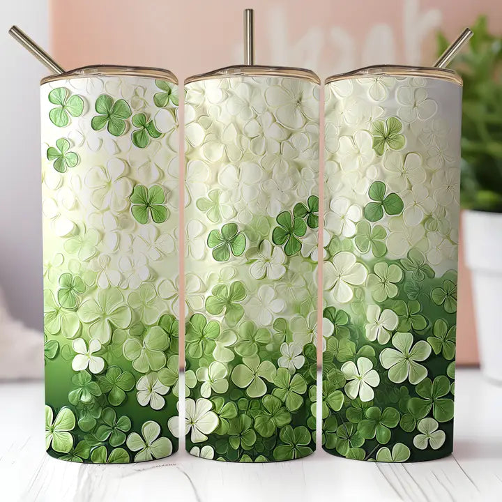 Clovers 20oz Skinny Tumbler