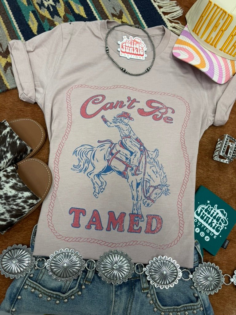 Can't Be Tamed Western Graphic Tee