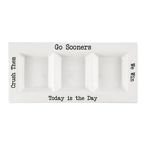 Sooners Condiment Platters
