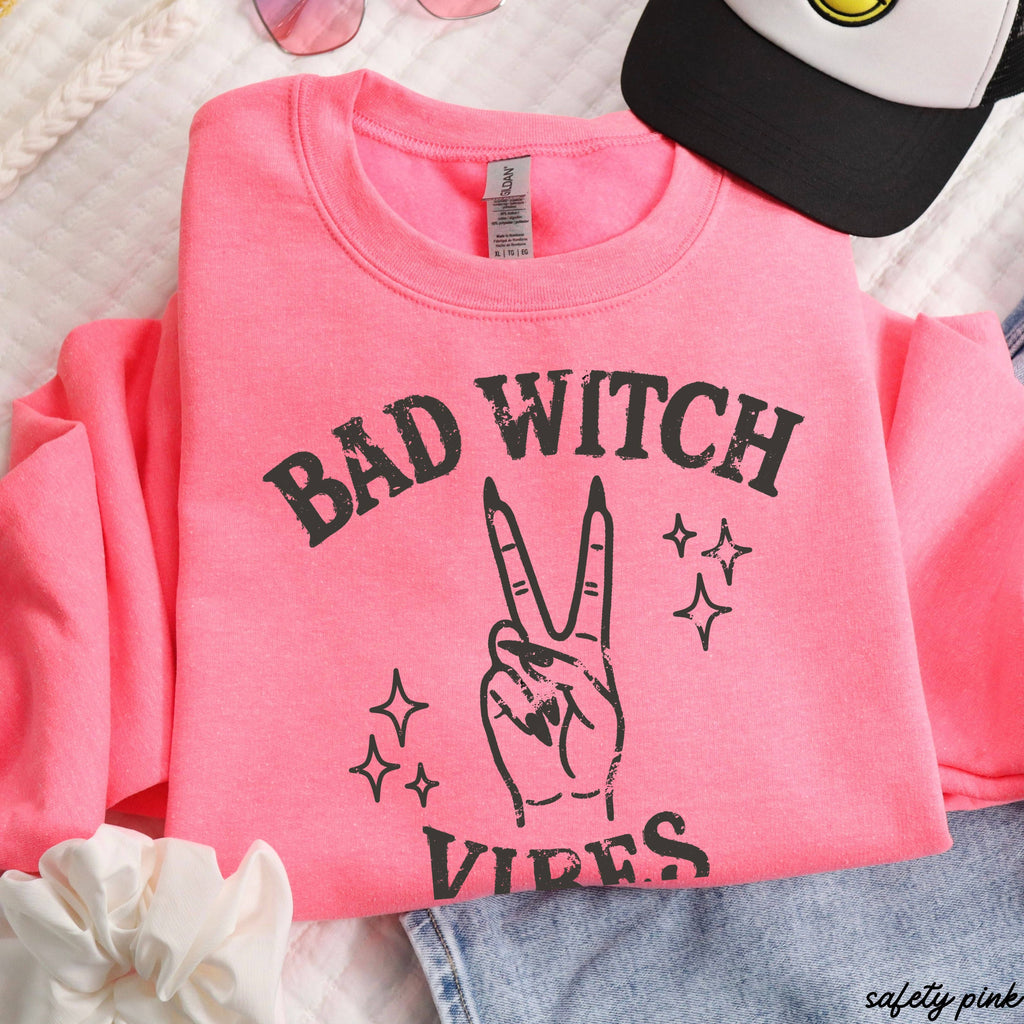 Bad Witch Vibes Sweatshirt Halloween