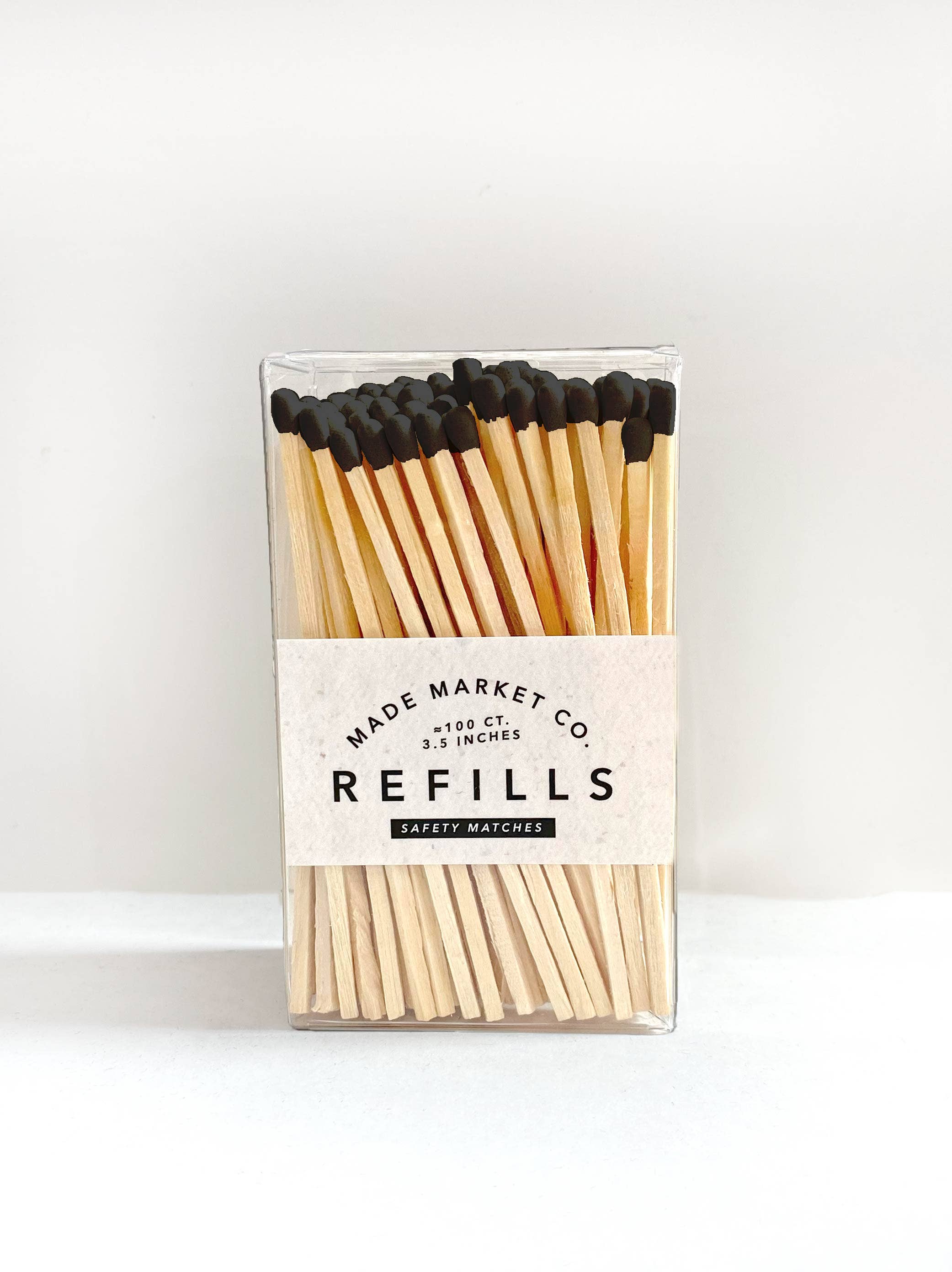 Refills of Wooden Safety Matches Cottage Style - ALL COLORS