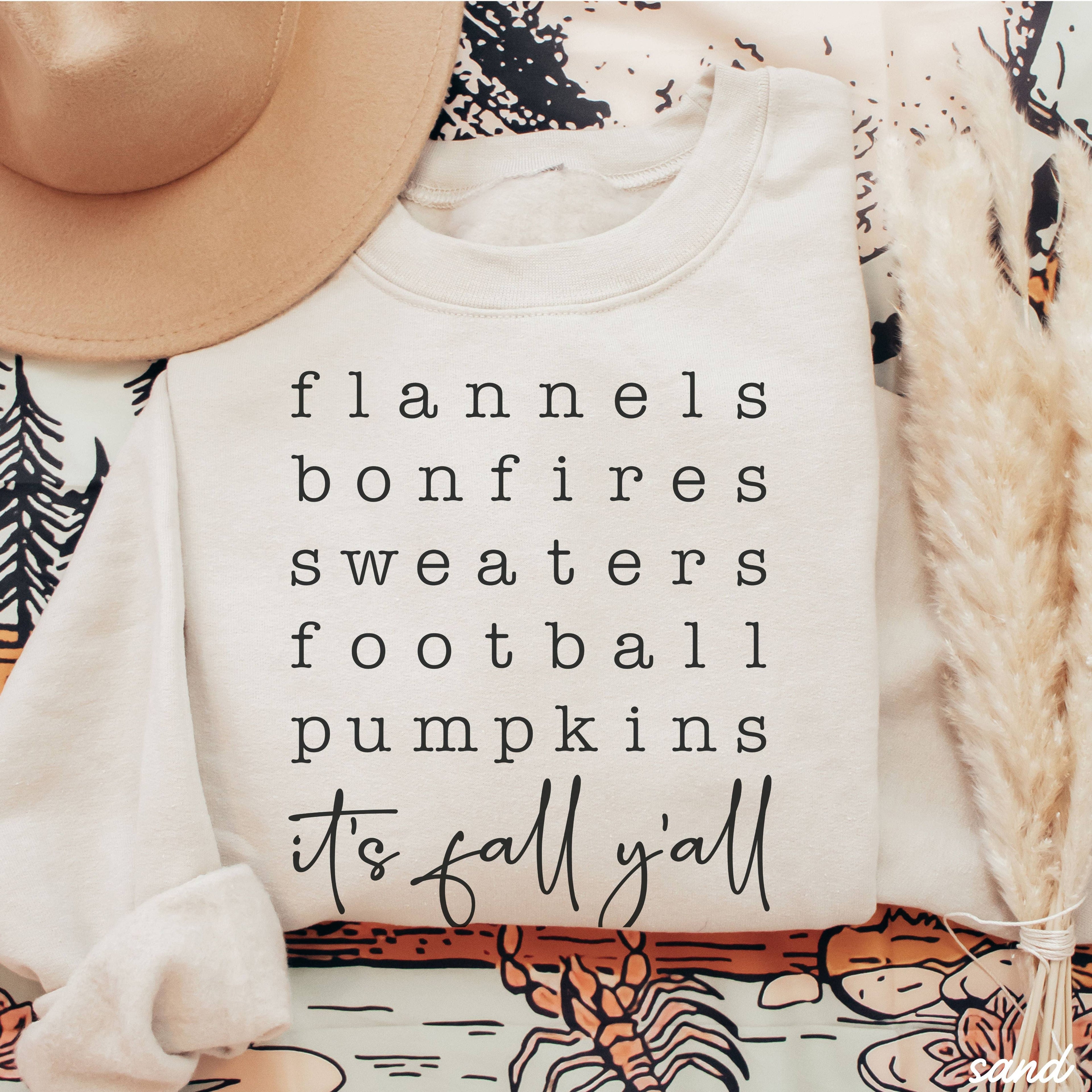 Fall List Sweatshirt