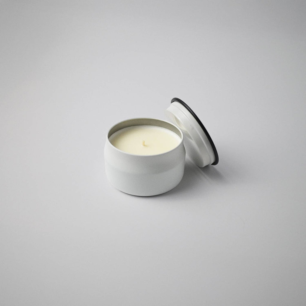 3.75 oz Traveler Tin Candle: Saltwater Mist