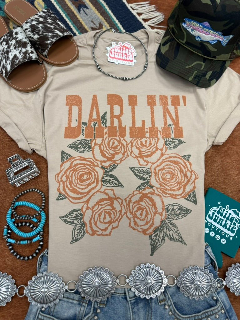 Darlin' Floral Graphic Tee