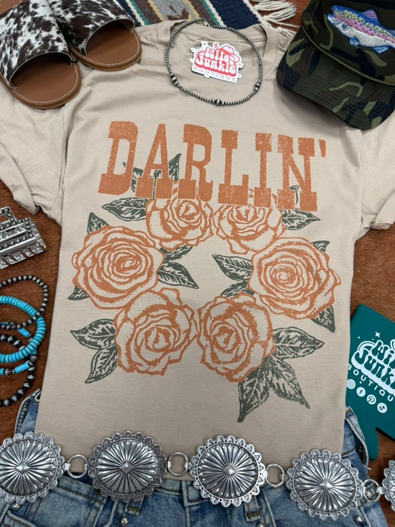 Darlin' Floral Graphic Tee