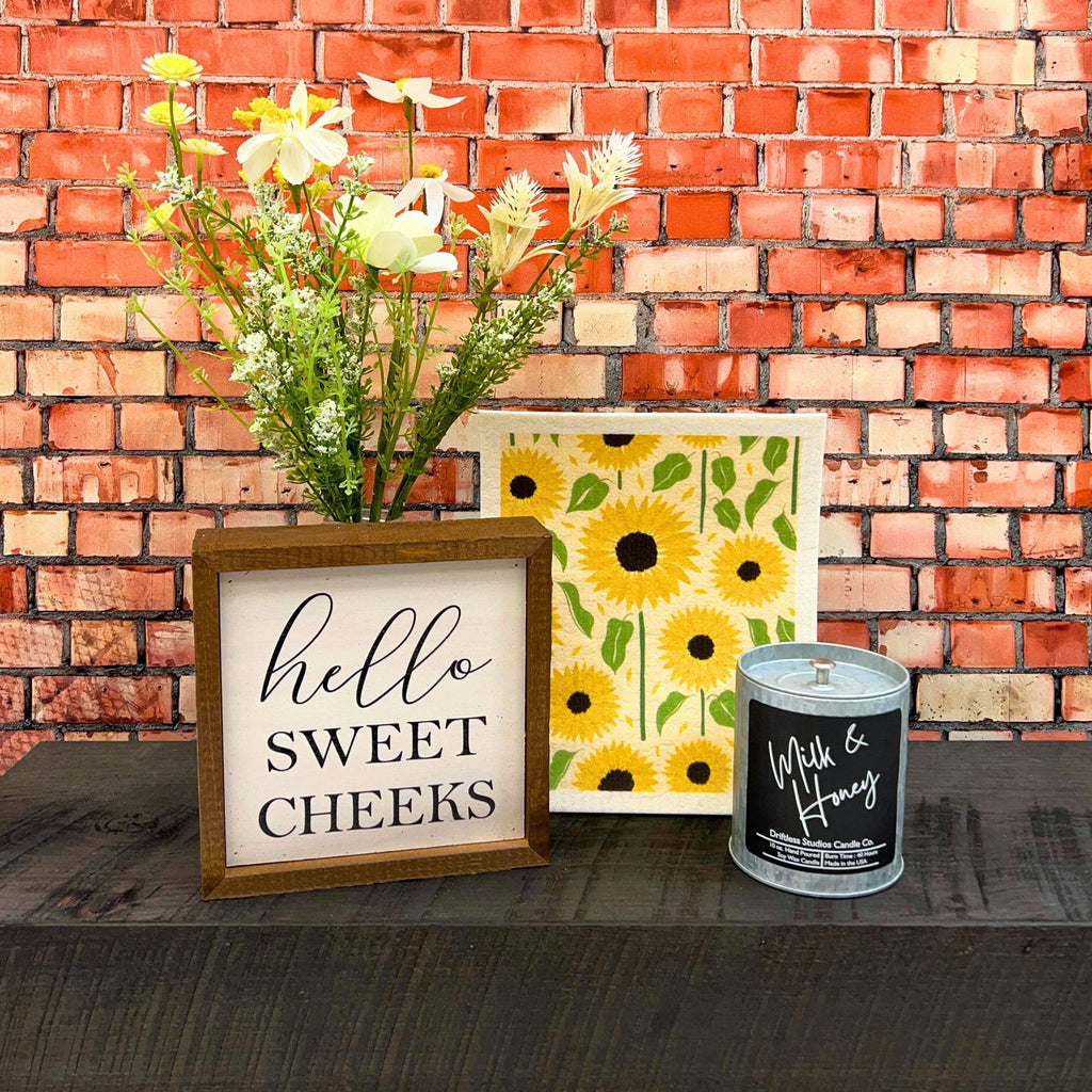 Milk & Honey Soy Wax Candle Scented Farmhouse Candles
