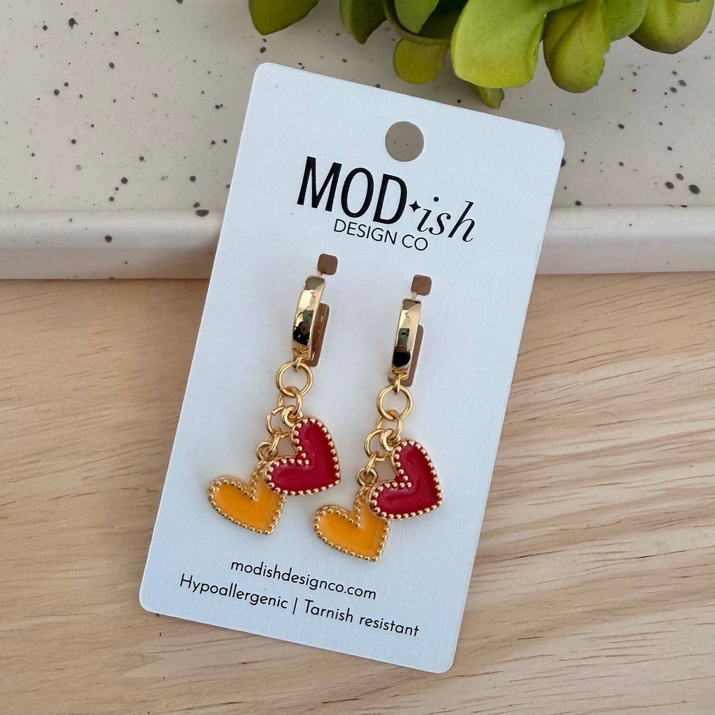 Kansas City Love Earrings - Chiefs