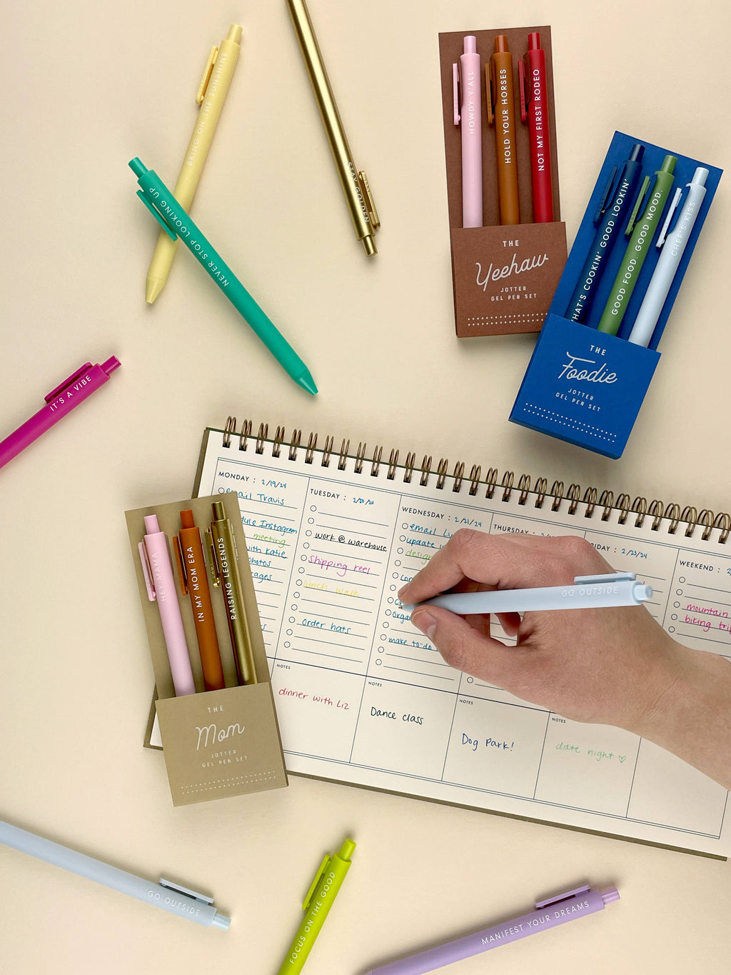 Mom Jotter Gel Pen: Set of 3
