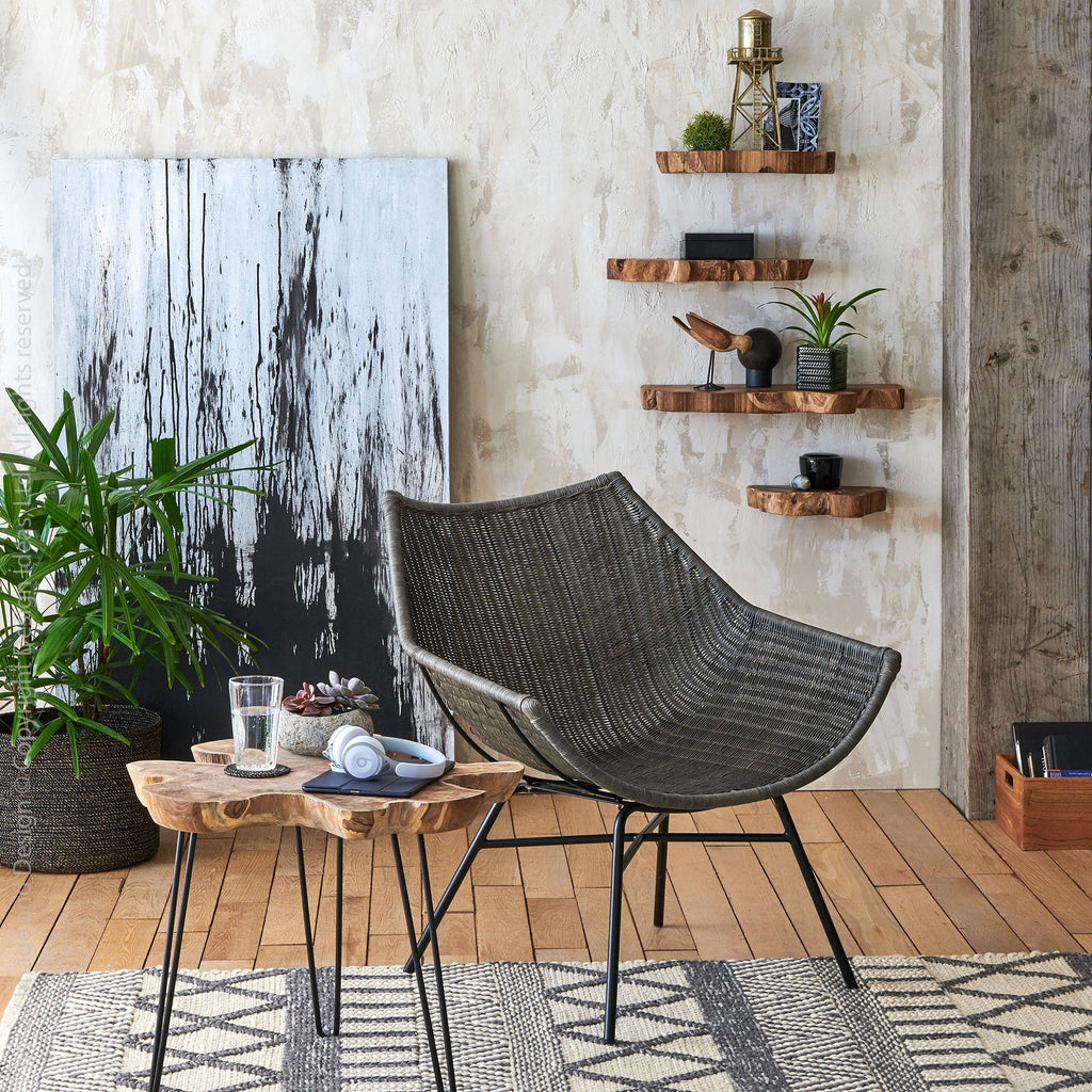 Takara™ live edge shelf (24 x 10 in.)