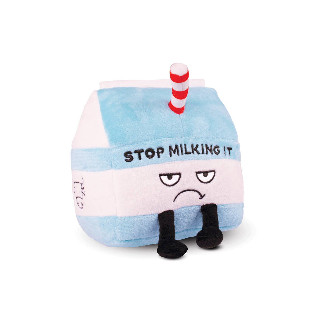 Plush Milking It Gift Stuffy  Soft Cuddly Toy Funny Cute