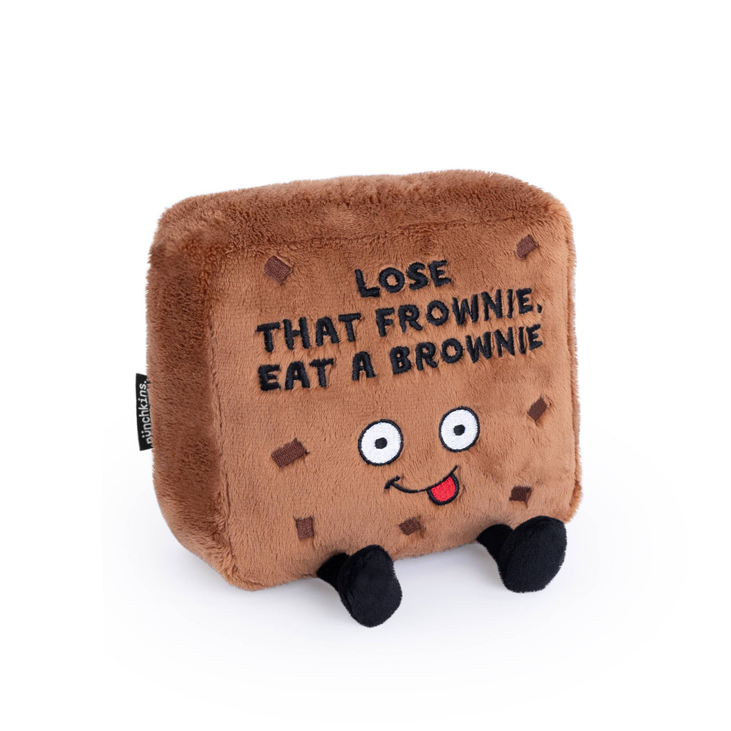 "Lose That Frownie" Plush Brownie Soft Cuddly Toy
