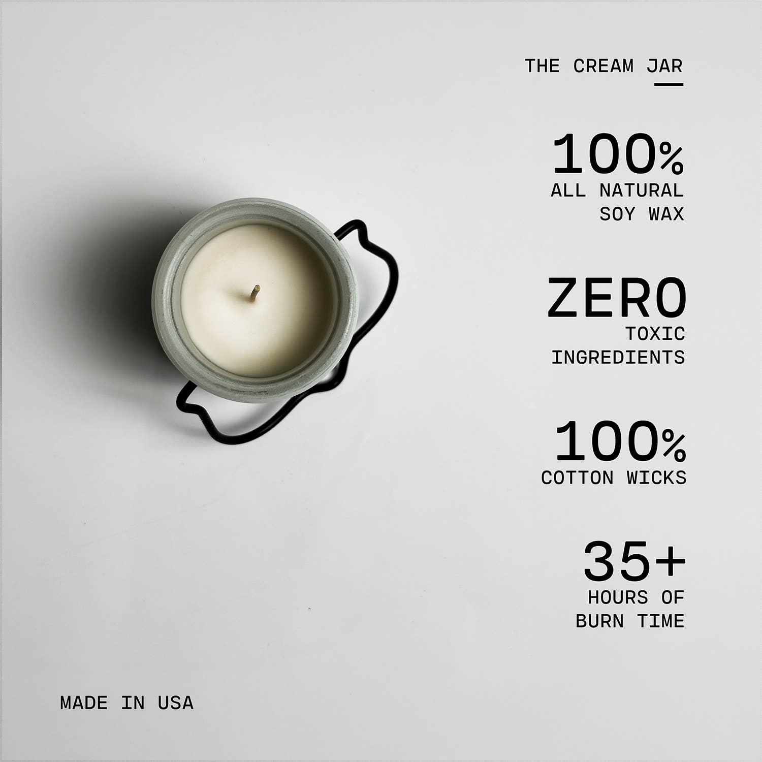 5 oz Cream Jar Candle: Mulled Cider