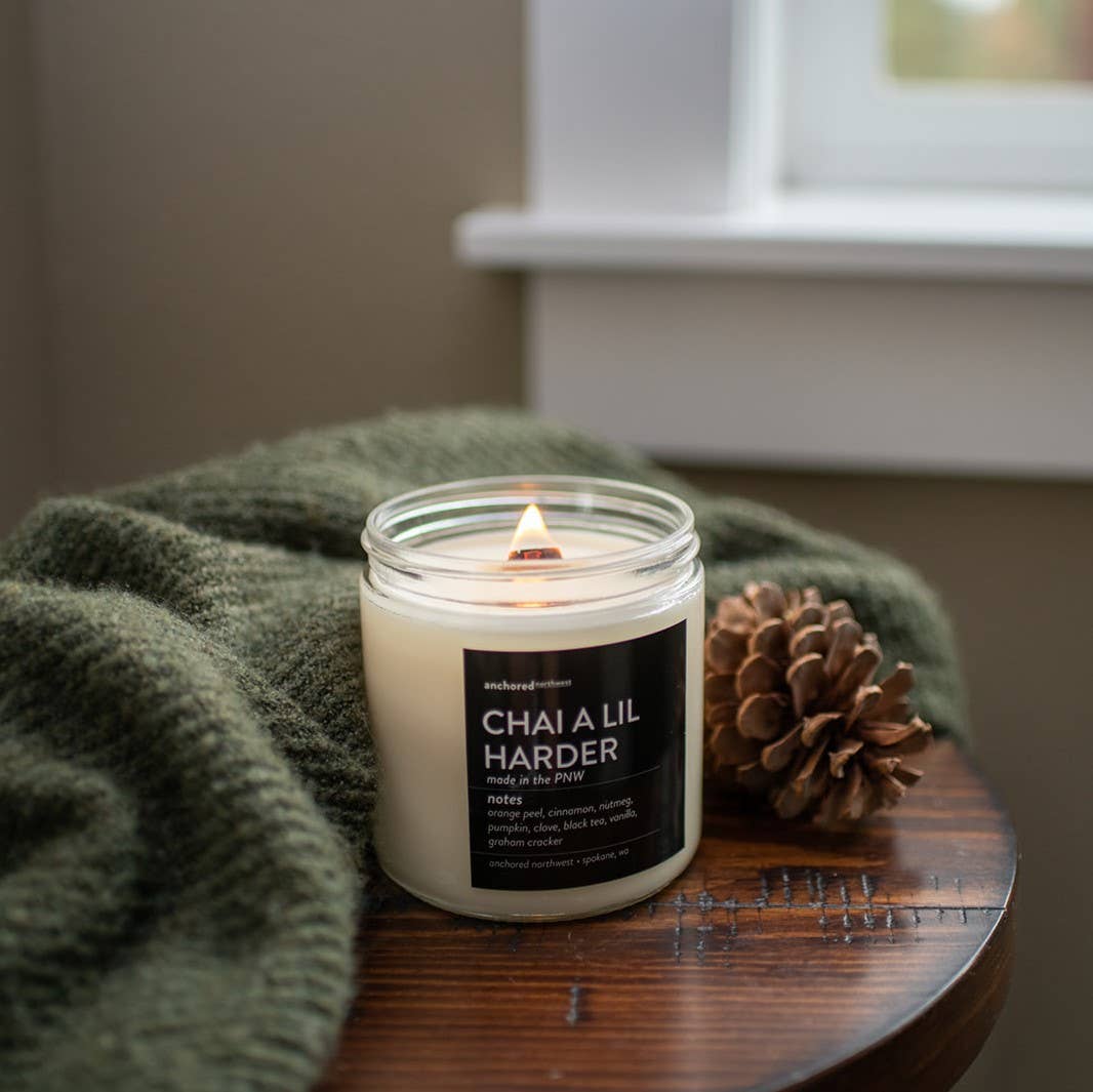 Pumpkin Bliss Large Wood Wick Soy Candle