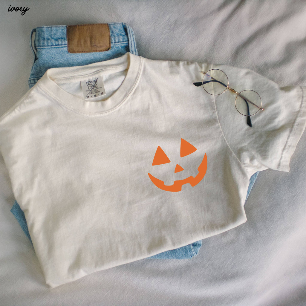 Jack-O-Lantern Face Tee Halloween