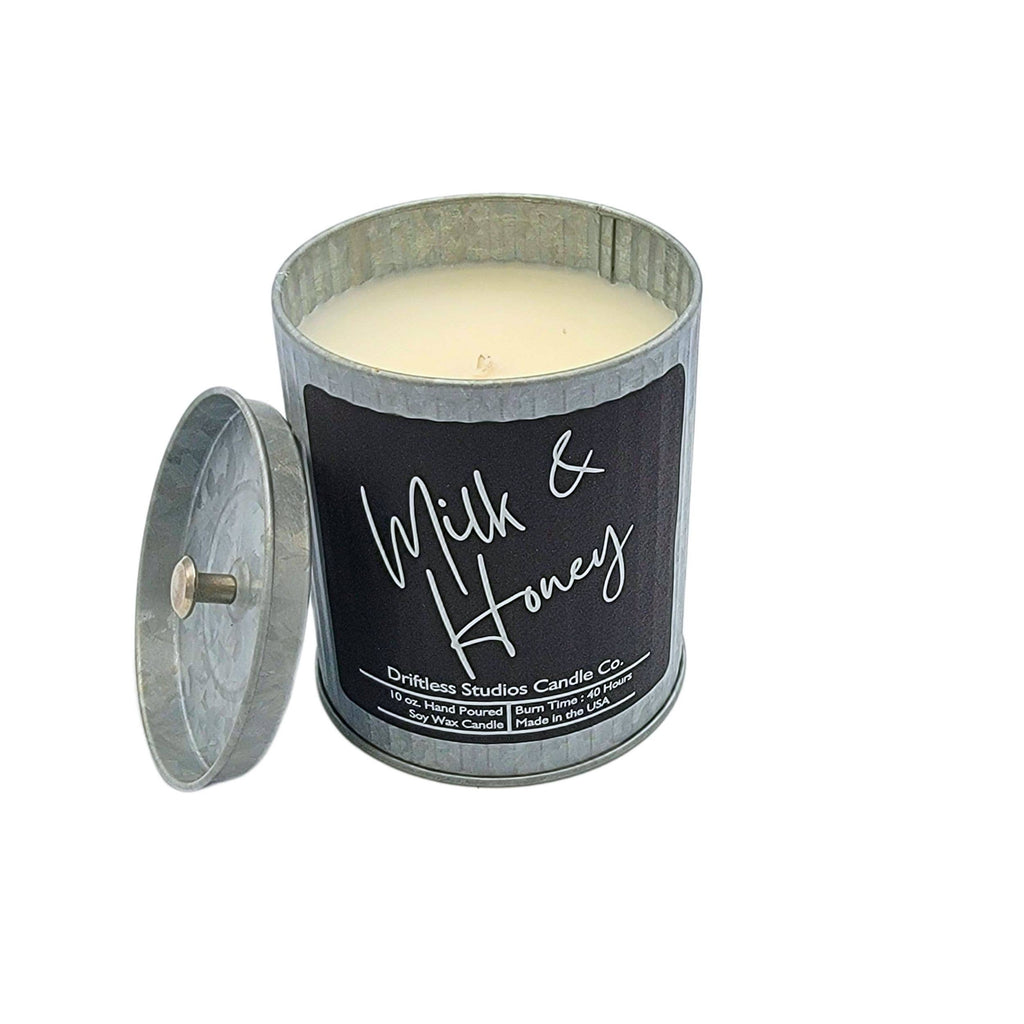 Milk & Honey Soy Wax Candle Scented Farmhouse Candles