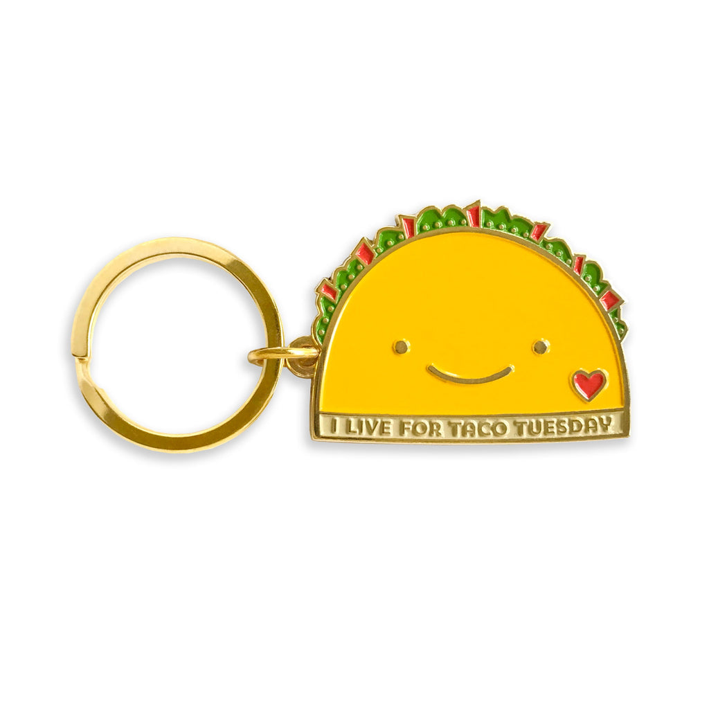 Out to Eat Travel Buddies Keychain + Pin Gift Set