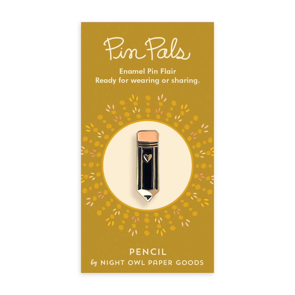 Pencil Enamel Pin