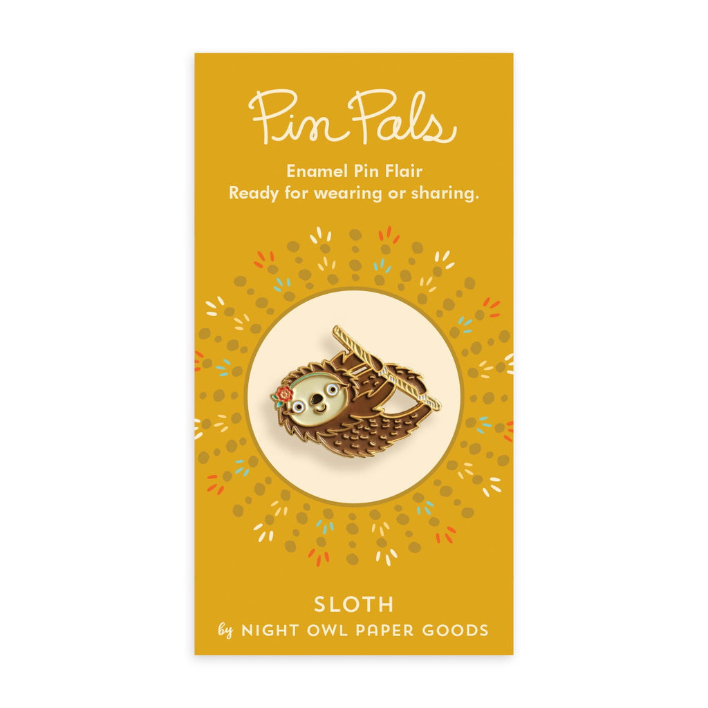 Sloth Enamel Pin