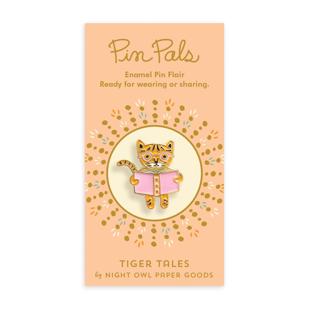 Tiger Tales Enamel Pin
