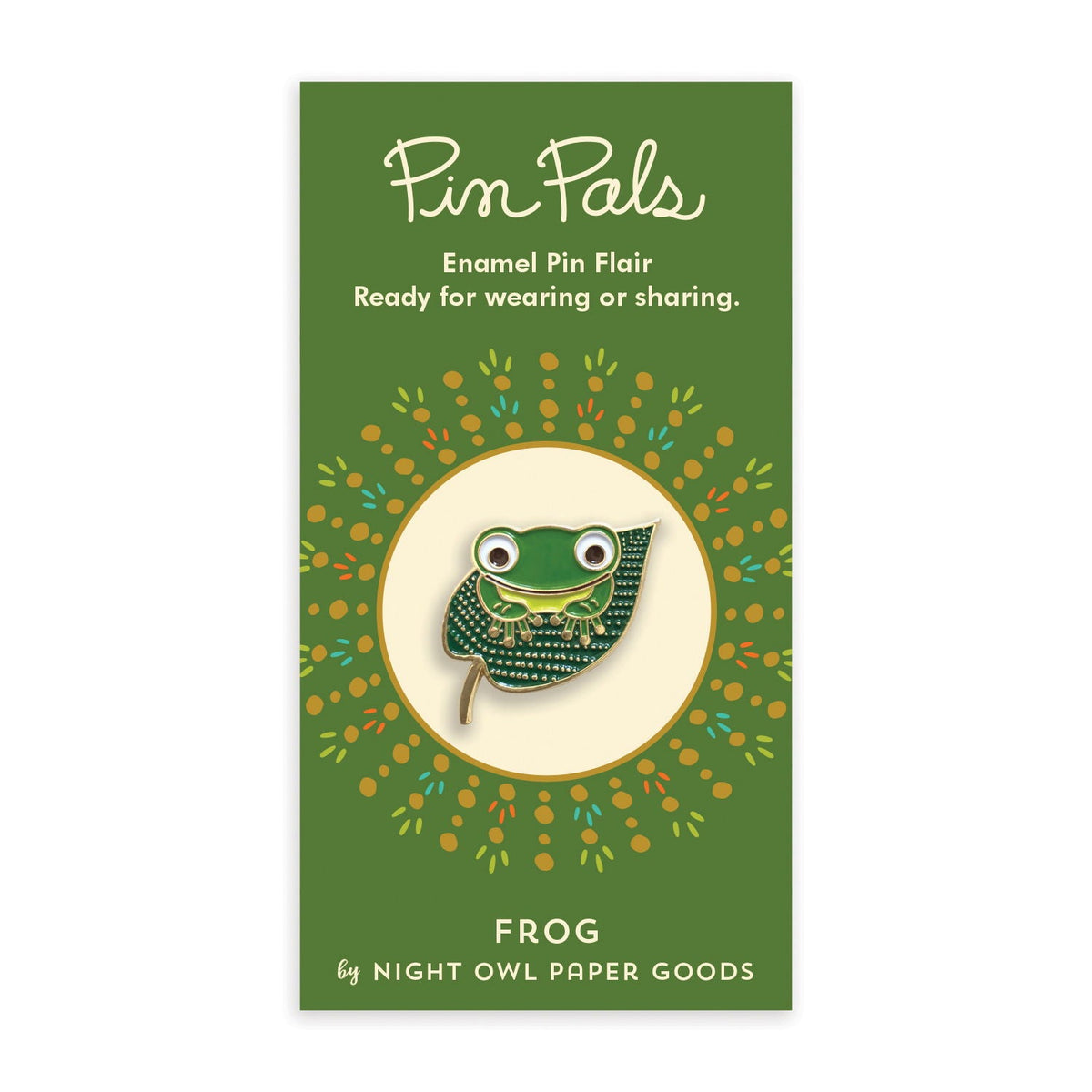 Frog Enamel Pin
