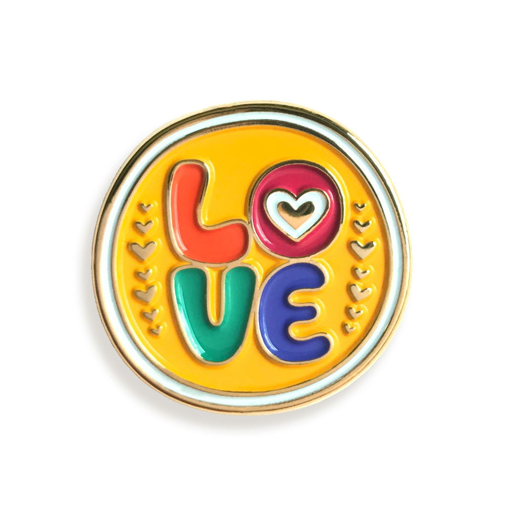 Follow Your Heart Travel Buddies Keychain + Pin Gift Set