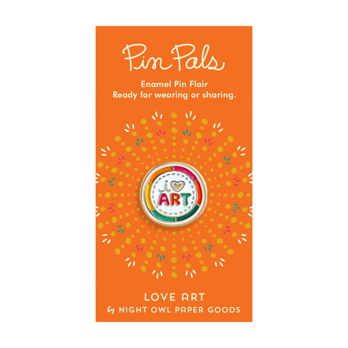 Love Art Enamel Pin