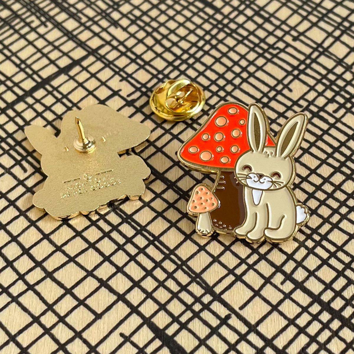 Bunny Rabbit Enamel Pin