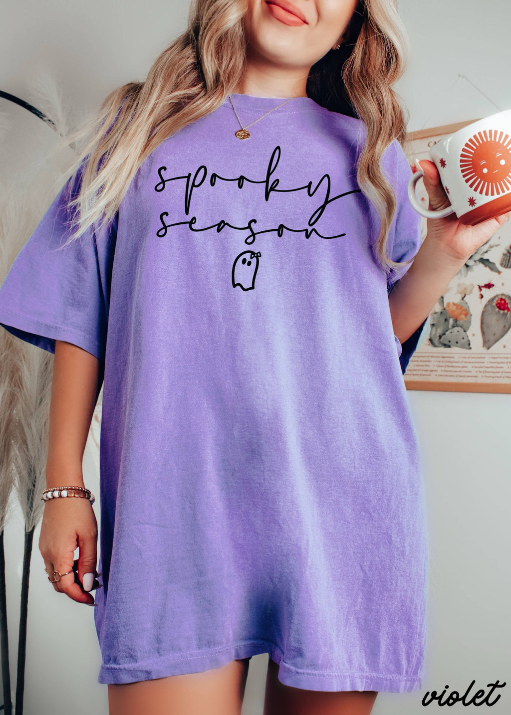 Spooky Season Ghost Graphic Tee