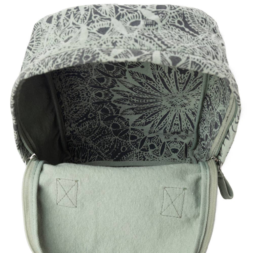 Juniper Bloom Backpack in Forest Lace Myra Bag