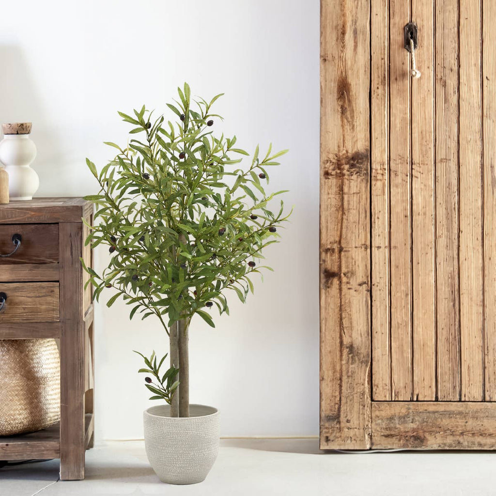 3.5' Artificial Olive Tree