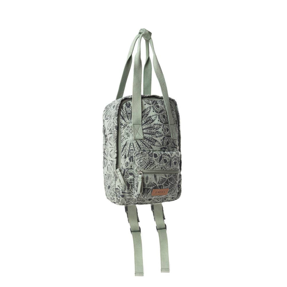 Juniper Bloom Backpack in Forest Lace Myra Bag