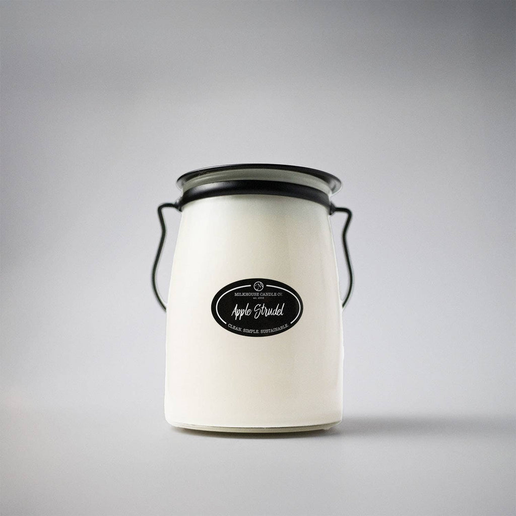 22 oz Butter Jar Candle: Apple Strudel