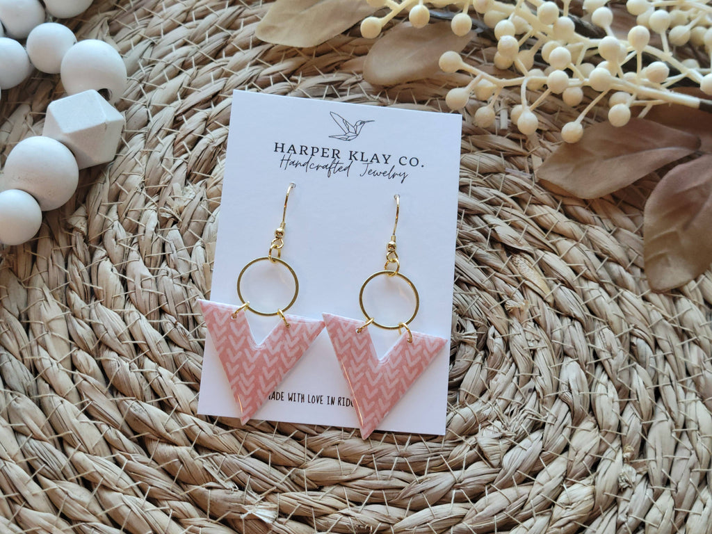 The Arrow Set - Fall Polymer Clay Earrings
