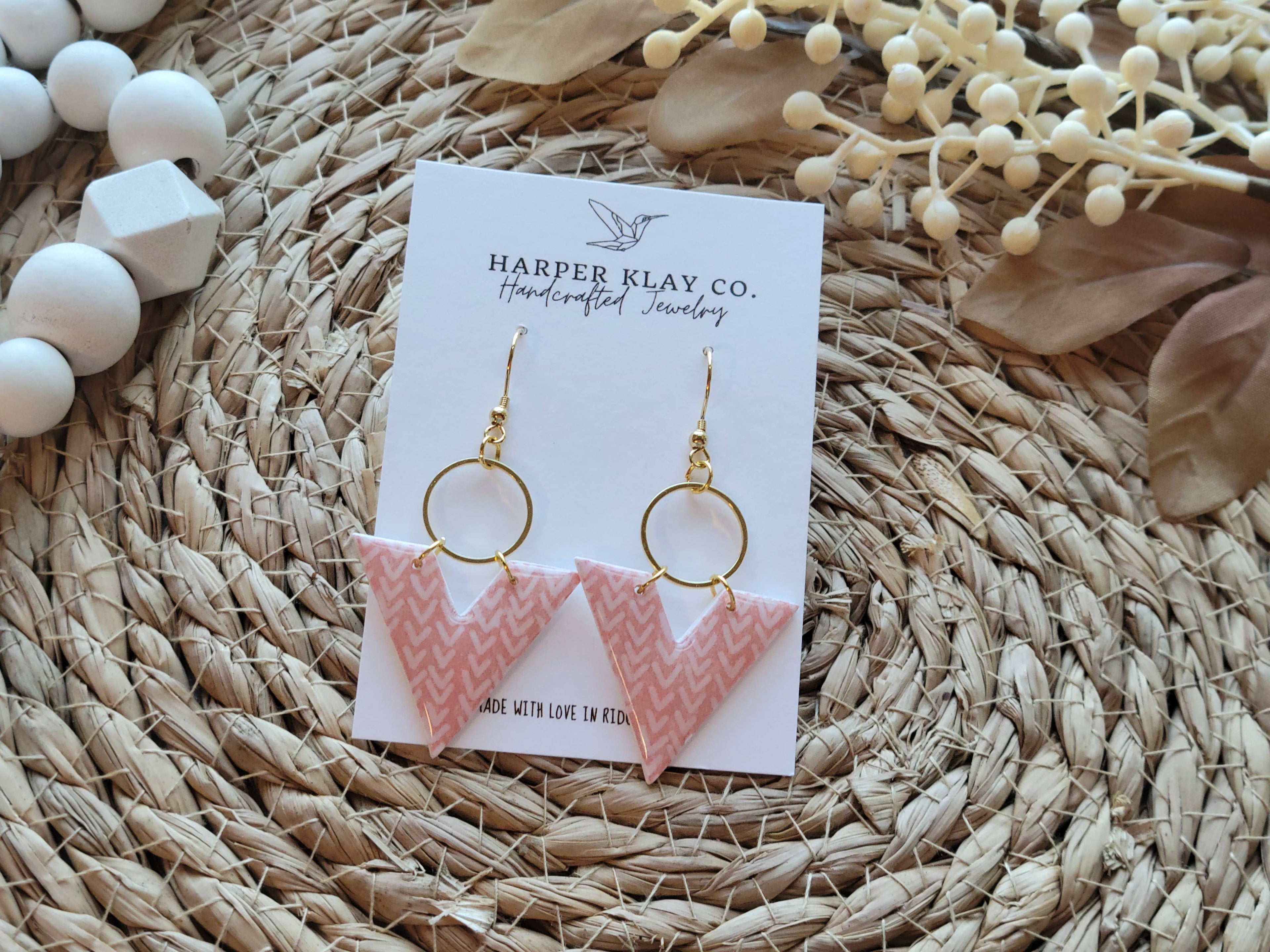 The Arrow Set - Fall Polymer Clay Earrings