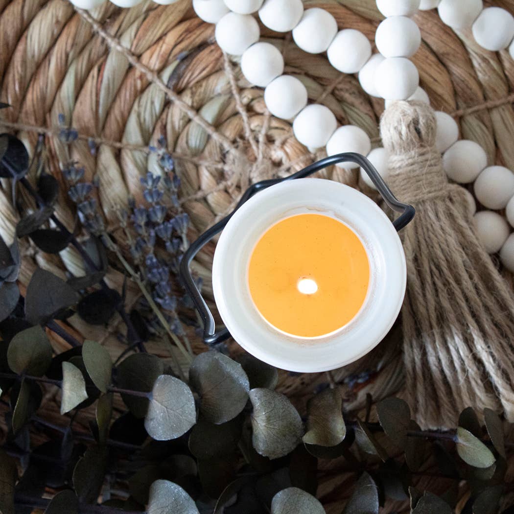 8 oz Milkbottle Candle: Saltwater Mist